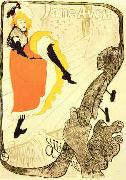  Henri  Toulouse-Lautrec, Jane Avril -1893